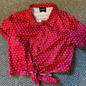 Redshirt polka dot Collectif